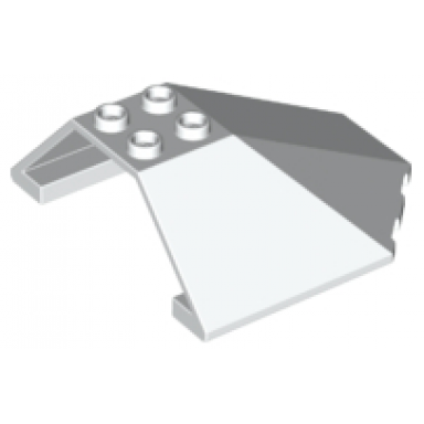 white windscreen 6 x 6 x 2 canopy