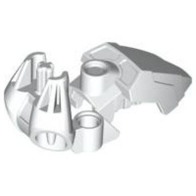 white hero factory foot with axle