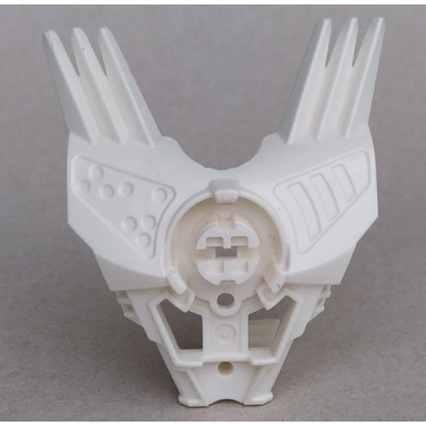 white hero factory chest armor with triple spiked shoulders