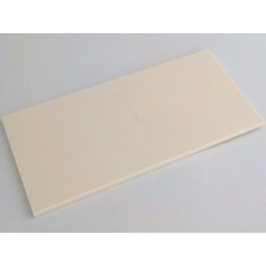 white tile 8 x 16 with bottom tubes textured surface