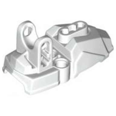white hero factory foot with ball socket