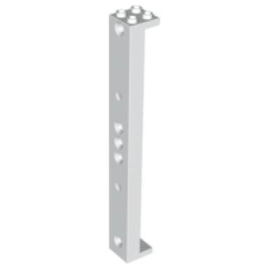 white support 2 x 2 x 13 with 5 pin holes