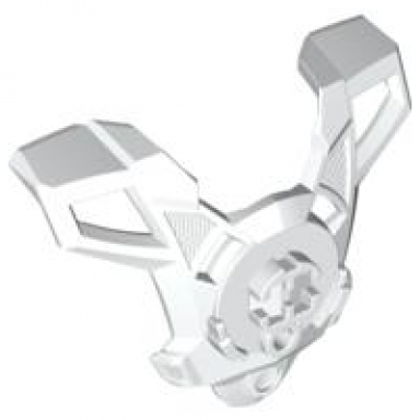 white hero factory chest armor with trapezoid shoulders