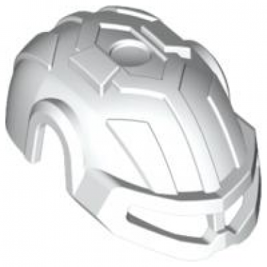 white hero factory helmet