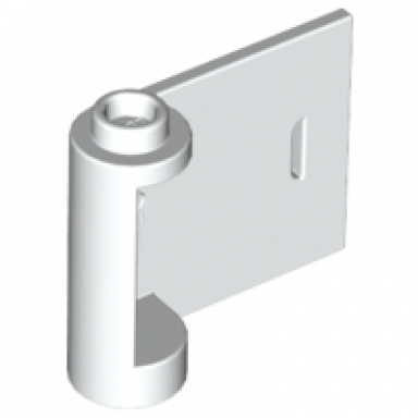 white door 1 x 3 x 2 right - open between top and bottom hinge