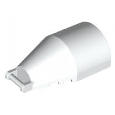 white windscreen 6 x 4 x 2 round with bar handle