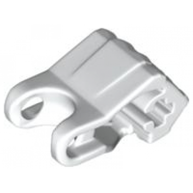 white hero factory fist with axle hole - 4 fingers