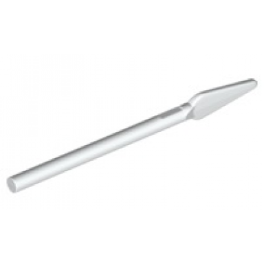 white minifigure weapon pike spear - handle with flat end