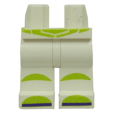 white hips and legs with lime boots and belt pattern buzz lightyear