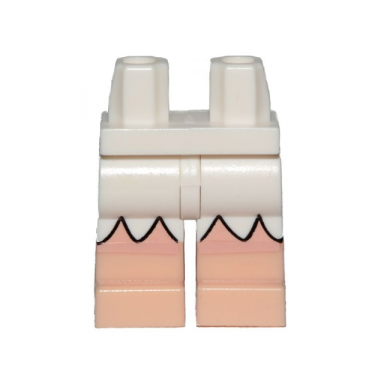 white hips and legs with light nougat bare legs and zigzag outline pattern 1