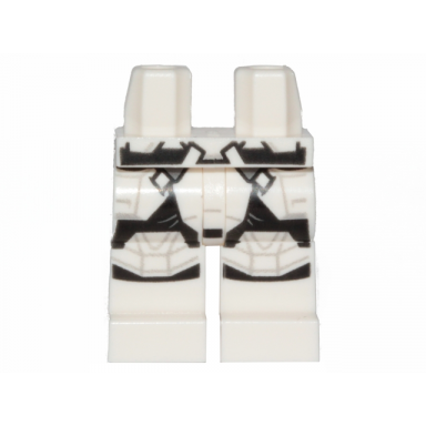 white hips and legs with sw scout trooper straps boxes and knee pads pattern