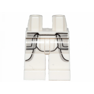 white hips and legs with sw snowtrooper armor pattern