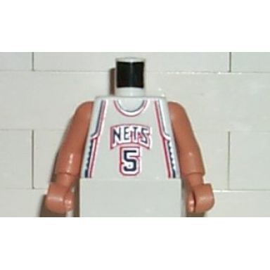 white torso nba new jersey nets 5 white jersey pattern nougat nba arms