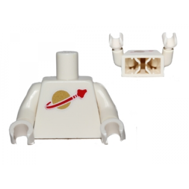 white torso space classic moon logo high on torso pattern inside with ribs second reissue white arms white hands