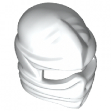 white minifigure headgear ninjago wrap