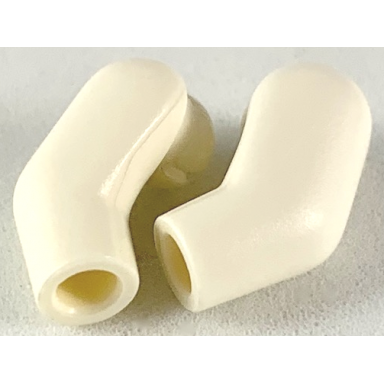 white arm matching left and right pair