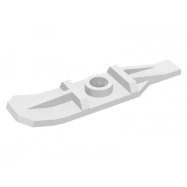 white minifigure utensil ski without hinge