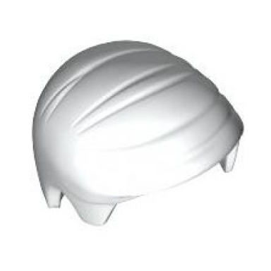 white minifigure hair short combed sideways part left