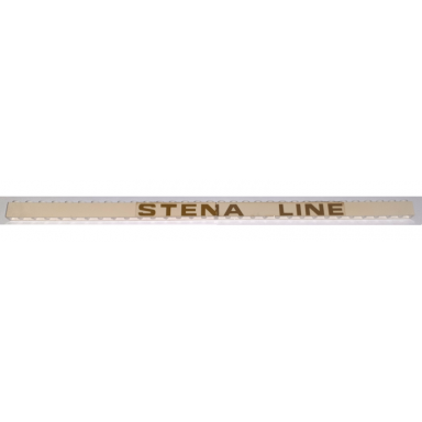 white stickered assembly 32 x 1 x 1 with stena line pattern model left side sticker - set 1548 - 2 brick 1 x 16