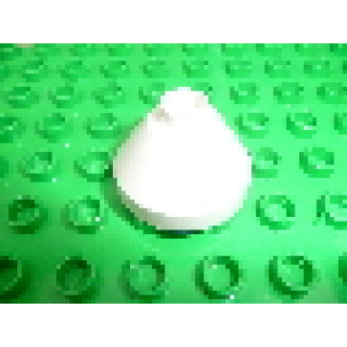 white duplo cone 2 x 2 x 1 used as lampshades in family home sets
