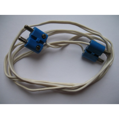 white electric wire 12v 4.5v with 2 leads 96 studs long with 2 blue electric connector 2-way male rounded narrow type 2 with cross-cut pins x466c96 bb0236bc01