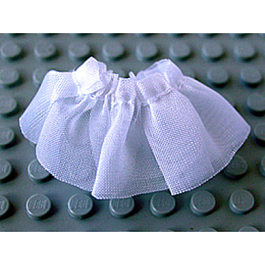 white belville clothes skirt short sheer undetermined type