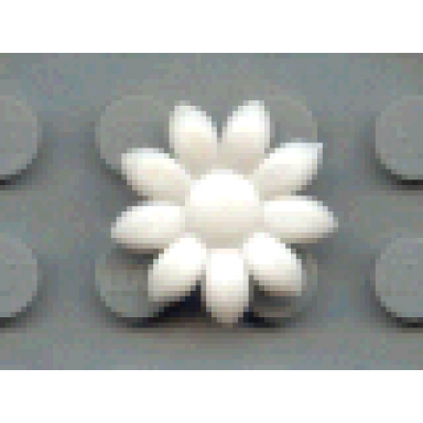white scala accessories flower type 2 - 9 petals