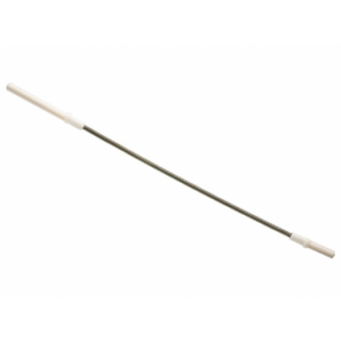 white technic axle flexible 26l axle 2l and 4.5l ends with dark gray cable