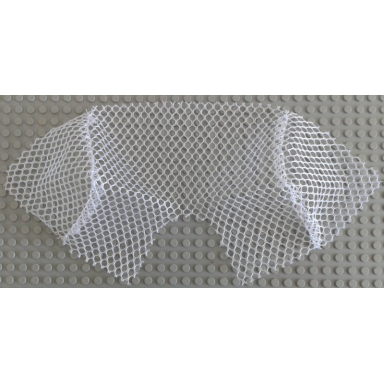 white net string soccer goal enclosed with cutout