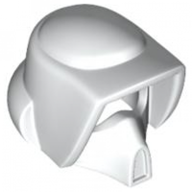 minifigure headgear helmet sw scout trooper