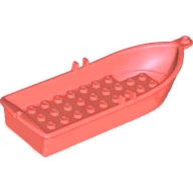 coral boat 14 x 5 x 2 with oarlocks without hollow inside studs