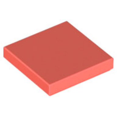 coral tile 2 x 2