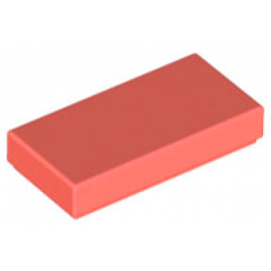 coral tile 1 x 2