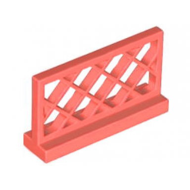 coral fence 1 x 4 x 2 lattice