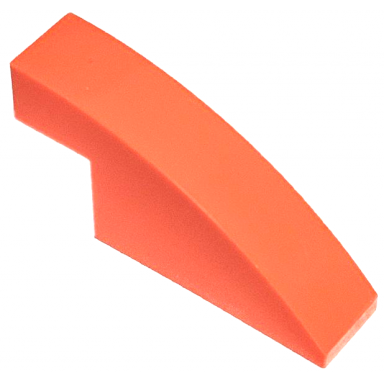 coral slope curved 4 x 1 x 1 2 3