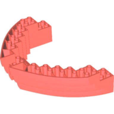 coral boat hull brick 16 x 10 x 3
