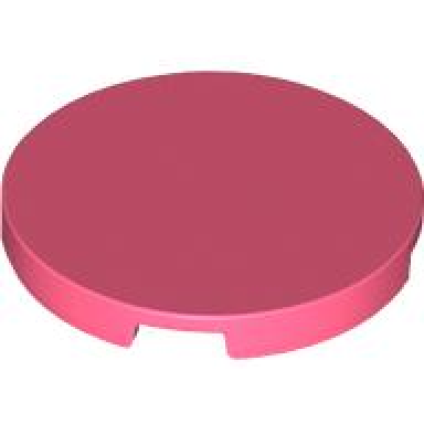 coral tile round 3 x 3