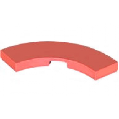 coral tile round corner 3 x 3 macaroni