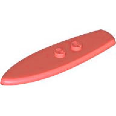 coral minifigure utensil surfboard standard