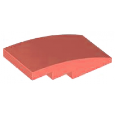 coral slope curved 4 x 2
