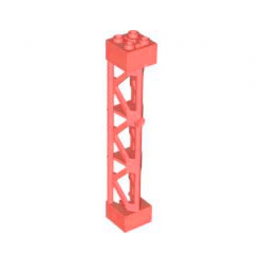 coral support 2 x 2 x 10 girder triangular vertical - type 4 - 3 posts 3 sections