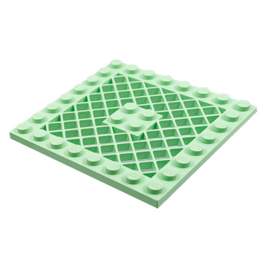 light green plate modified 8 x 8 with grille