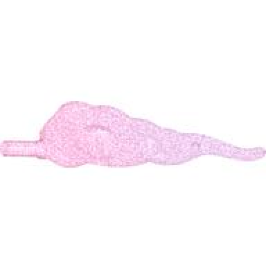 satin trans-dark pink wave rounded straight swirls with bar end cloud wind gusts