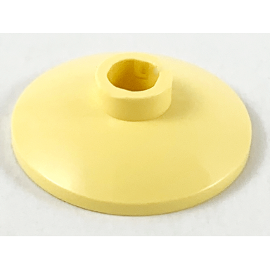 light yellow dish 2 x 2 inverted radar