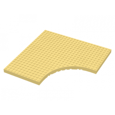 light yellow brick modified 24 x 24 without 12 x 12 quarter circle