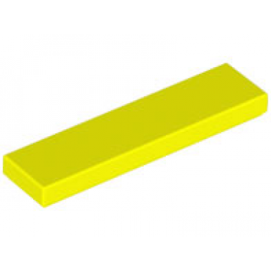 neon yellow tile 1 x 4