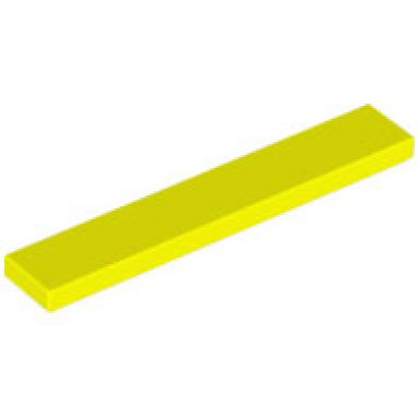neon yellow tile 1 x 6