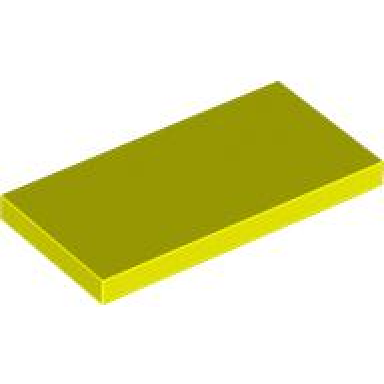 neon yellow tile 2 x 4