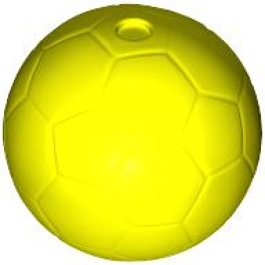 neon yellow ball sports soccer plain