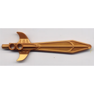 reddish gold large figure weapon sword jayko king mathias series 1 with axle